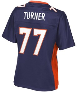 Billy Turner Denver Broncos Nfl Pro Line Womens Alternate Player Jersey - Navy - Robokeg