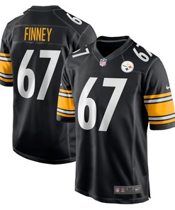 B.j. Finney Pittsburgh Steelers Game Jersey - Black Nfl - Robokeg