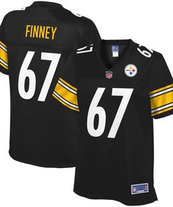 Bj Finney Pittsburgh Steelers Nfl Pro Line Womens Player Jersey - Black - Robokeg