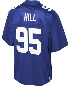 Bj Hill New York Giants Nfl Pro Line Player Jersey - Royal - Robokeg