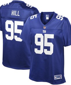 Bj Hill New York Giants Nfl Pro Line Womens Player Jersey - Royal - Robokeg