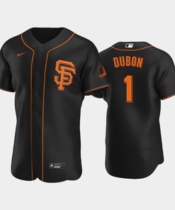 Black Giants 1 Mauricio Dubon Alternate Jersey - Robokeg