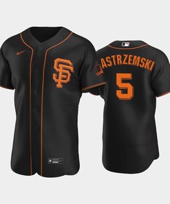 Black Giants 5 Mike Yastrzemski Alternate Jersey - Robokeg