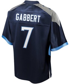 Blaine Gabbert Tennessee Titans Nfl Pro Line Team Player Jersey - Navy - Robokeg