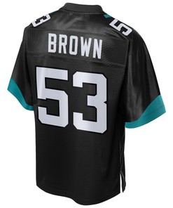 Blair Brown Jacksonville Jaguars Nfl Pro Line Team Player Jersey - Black - Robokeg
