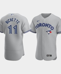 Bo Bichette 11 Toronto Blue Jays Gray Road Jersey - Robokeg