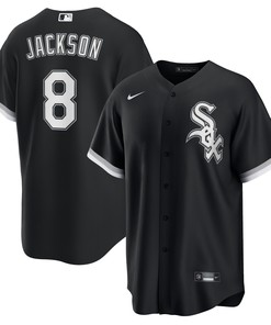 Bo Jackson Chicago White Sox Alternate Cooperstown Collection Replica Player Jersey - Black Mlb Ver 1 - Robokeg