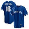 Bo Jackson Kansas City Royals Alternate Cooperstown Collection Replica Player Jersey - Royal Mlb Ver 1 - Robokeg