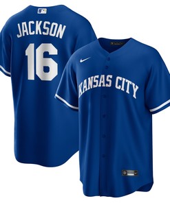 Bo Jackson Kansas City Royals Alternate Cooperstown Collection Replica Player Jersey - Royal Mlb Ver 1 - Robokeg