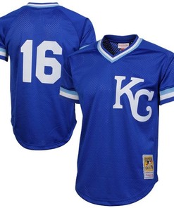 Bo Jackson Kansas City Royals Mitchell & Ness 1989 Authentic Cooperstown Collection Batting Mesh Practice Jersey - Royal Mlb - Robokeg