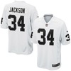 Bo Jackson Las Vegas Raiders Nike Retired Player Game Jersey - White - Robokeg