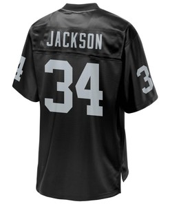 Bo Jackson Oakland Raiders Nfl Pro Line Retired Player Jersey - Black - Robokeg