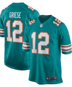 Bob Griese Miami Dolphins Retired Player Jersey Aqua Nfl - Robokeg