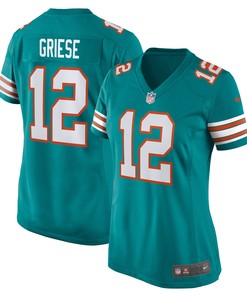 Bob Griese Miami Dolphins Womens Retired Player Jersey Aqua Nfl - Robokeg