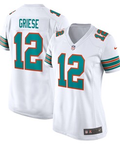 Bob Griese Miami Dolphins Womens Retired Player Jersey White Nfl - Robokeg