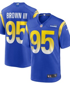 Bobby Brown Iii Los Angeles Rams Game Jersey - Royal Nfl - Robokeg