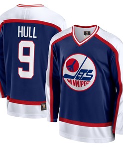 Bobby Hull Winnipeg Jets Fanatics Branded Breakaway Retired Player Jersey - Navy Nhl - Robokeg