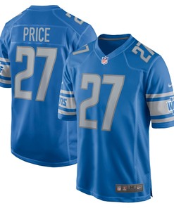 Bobby Price Detroit Lions Player Game Jersey - Blue Nfl - Robokeg