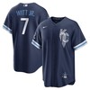 Bobby Witt Jr. 7 Kansas City Royals 2022-23 City Connect Jersey - Navy - Robokeg