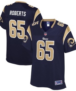 Boogie Roberts Los Angeles Rams Nfl Pro Line Womens Team Player Jersey - Navy - Robokeg