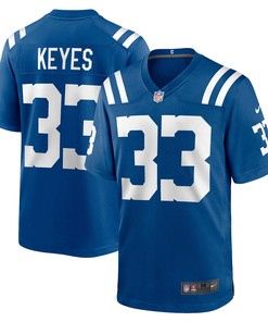 Bopete Keyes Indianapolis Colts Team Game Jersey - Royal Nfl - Robokeg