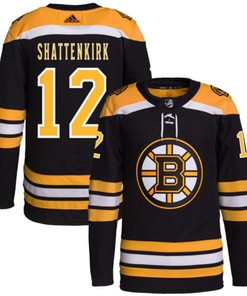Boston Bruins #12 Kevin Shattenkirk Black Stitched Jersey - Robokeg