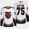 Boston Bruins 2022 Reverse Retro 2.0 Connor Clifton 75 White Primegreen Jersey Men's - Robokeg