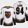 Boston Bruins 2022 Reverse Retro 2.0 Jakub Lauko 94 White Primegreen Jersey Men's - Robokeg
