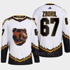 Boston Bruins 2022 Reverse Retro 2.0 Jakub Zboril 67 White Primegreen Jersey Men's - Robokeg