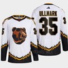 Boston Bruins 2022 Reverse Retro 2.0 Linus Ullmark 35 White Primegreen Jersey Men's - Robokeg