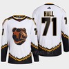 Boston Bruins 2022 Reverse Retro 2.0 Taylor Hall 71 White Primegreen Jersey Men's - Robokeg