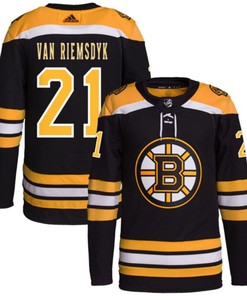 Boston Bruins #21 James Van Riemsdyk Black Stitched Jersey - Robokeg