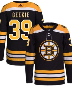 Boston Bruins #39 Morgan Geekie Black Stitched Jersey - Robokeg