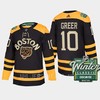 Boston Bruins A.J. Greer 10 2023 Winter Classic Black Jersey - Robokeg
