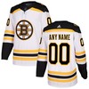 Boston Bruins Adidas Authentic Custom Jersey - White Custom Jerseys Nhl - Robokeg