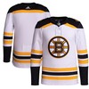 Boston Bruins Adidas Away Primegreen Authentic Pro Jersey - White Nhl - Robokeg