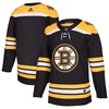 Boston Bruins Adidas Home Authentic Blank Jersey - Black Nhl - Robokeg