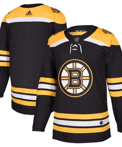 Boston Bruins Adidas Home Authentic Blank Jersey - Black Nhl - Robokeg
