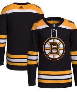Boston Bruins Adidas Home Primegreen Authentic Pro Jersey - Black Nhl - Robokeg