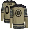 Boston Bruins Adidas Military Appreciation Team Authentic Custom Practice Jersey - Camo Custom Jerseys Nhl - Robokeg