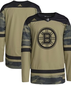Boston Bruins Adidas Military Appreciation Team Authentic Practice Jersey - Camo Nhl - Robokeg
