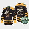 Boston Bruins Brandon Carlo 25 2023 Winter Classic Black Jersey - Robokeg