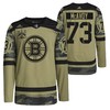 Boston Bruins Charlie McAvoy 2022 Military Appreciation Night Camo 73 Jersey Primegreen Jersey - Robokeg