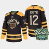 Boston Bruins Craig Smith 12 2023 Winter Classic Black Jersey - Robokeg