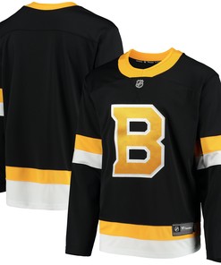Boston Bruins Fanatics Branded Alternate 2018/19 Breakaway Jersey - Black Nhl - Robokeg