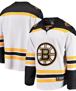 Boston Bruins Fanatics Branded Breakaway Away Jersey - White Nhl - Robokeg