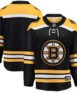 Boston Bruins Fanatics Branded Breakaway Home Jersey - Black Nhl - Robokeg