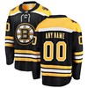 Boston Bruins Fanatics Branded Home Breakaway Custom Jersey Black Custom Jerseys Nhl - Robokeg
