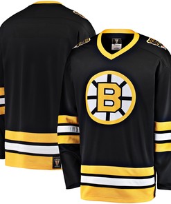 Boston Bruins Fanatics Branded Premier Breakaway 1987-1995 Heritage Blank Jersey - Black Nhl - Robokeg