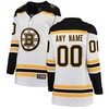 Boston Bruins Fanatics Branded Womens Away Breakaway Custom Jersey White Custom Jerseys Nhl - Robokeg
